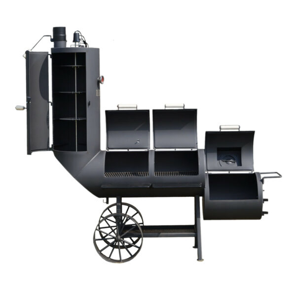 18 inch Oklahoma Country Smoker BBQ 8 mm - Afbeelding 2